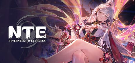 Store artwork for NTE: Neverness to Everness showing the title logo over a neon-lit urban-fantasy cityscape.